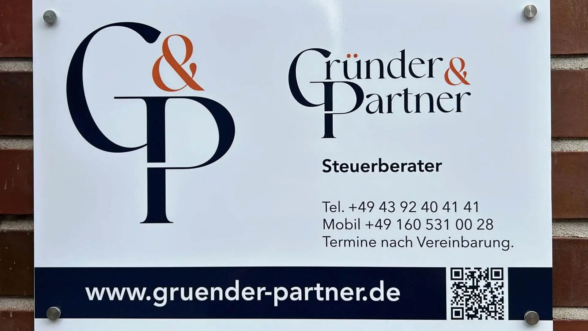 Schild Gründer & Partner